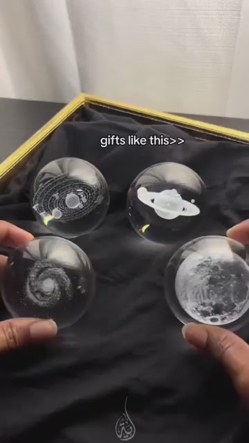 Crystal ball night lamp